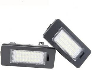 Lumini pentru plăcuțele de înmatriculare Lumini LED pentru Audi A1 / A6 / A7 / Magazin online / RS5 / A4 Volkswagen Passat Porsche Panamera 2buc