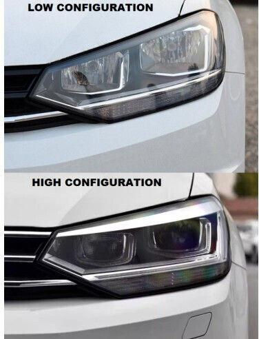 Cristal Pentru Faruri Volkswagen Touran 2016 2023 2 Bucăți