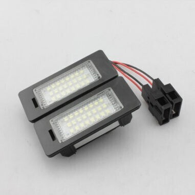 Kennzeichenbeleuchtungen LED für Audi Q5 / A4 / A5 / S5 / E-Commerce-Website Volkswagen Passat 2007-2009 2Stück