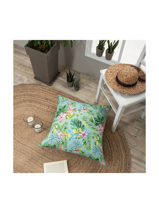 Teoran Decorative Pillow Case Morella from 100% Cotton Teoran Morella - Floor 65x65cm.