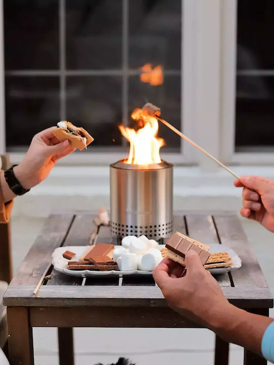 Solo Stove Kamin Draußen Metallisch Silber