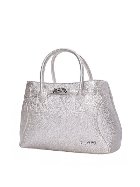 Bag to Bag Damen Tasche Hand Silber