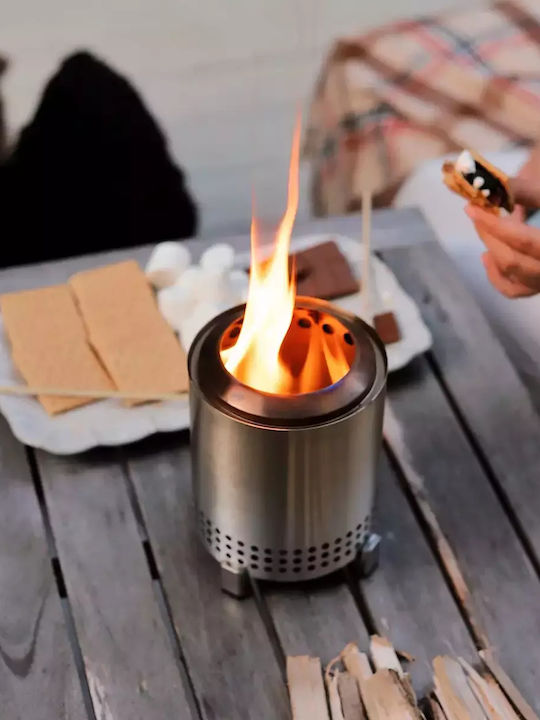 Solo Stove Kamin Draußen Metallisch Silber