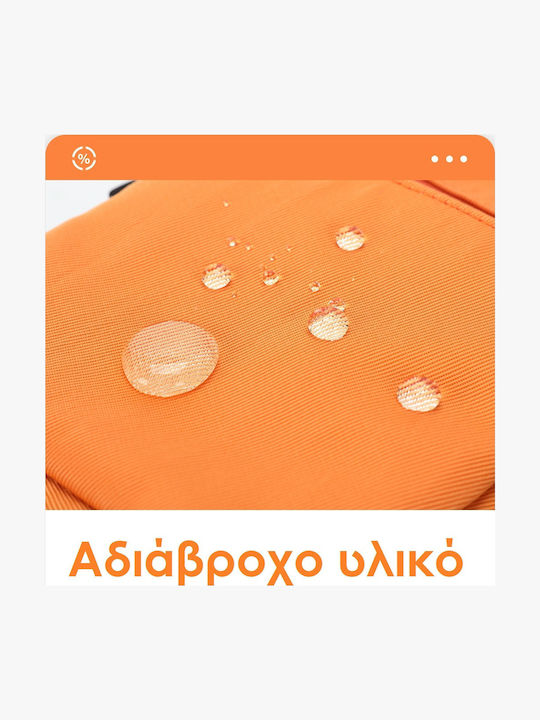 Γυναικεία Τσάντα Χιαστί Πορτοκαλί