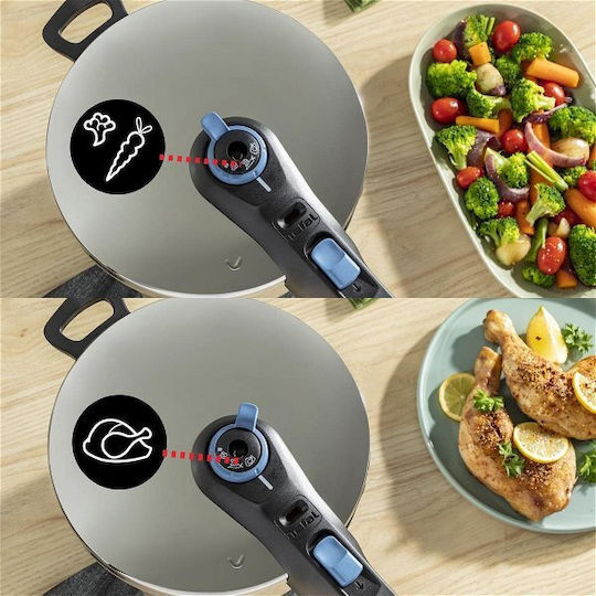 Tefal Secure Trendy Χύτρα Ταχύτητας 4lt