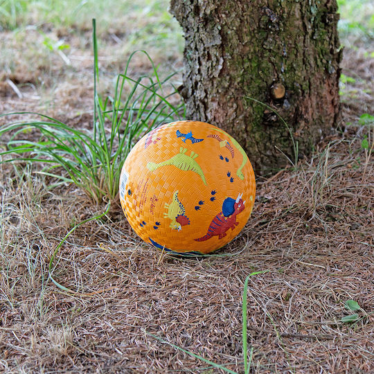 Minge de plajă și piscină din cauciuc natural Sigikid Dinozaur 17 cm
