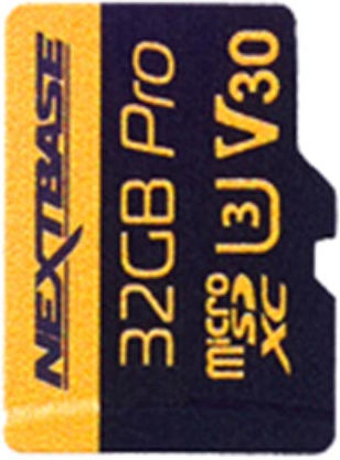 NextBase SDXC 32GB U3 V30 30MB/s Cu Adaptor