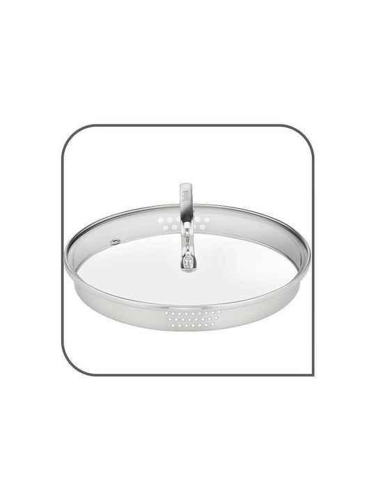 Tefal Duetto+ Töpfe & Pfannen Sets aus Rostfreiem Stahl Silber mit Antihaftbeschichtung 5 Töpfe Set