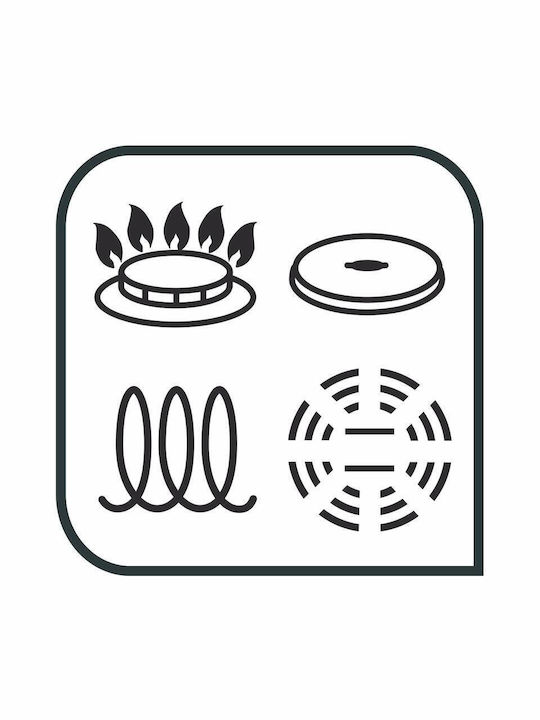 Tefal Duetto+ Töpfe & Pfannen Sets aus Rostfreiem Stahl Silber mit Antihaftbeschichtung 5 Töpfe Set