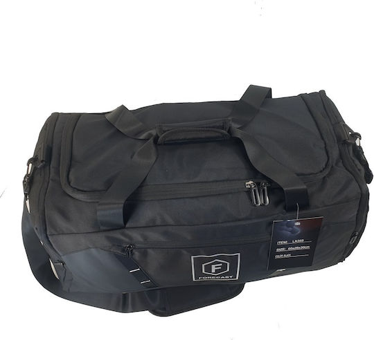 Forecast Sack Voyage 40lt Black Fabric L50xW26xH26cm