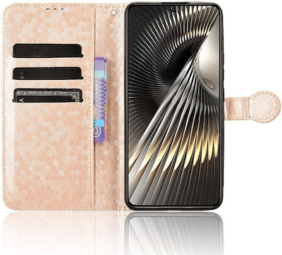 Honeycomb Wallet Rose Gold (Xiaomi Poco F6 5G)