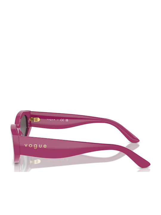 Vogue Feminini Ochelari de soare cu Roz Cadru și Gri Lentilă VO5585S 316087