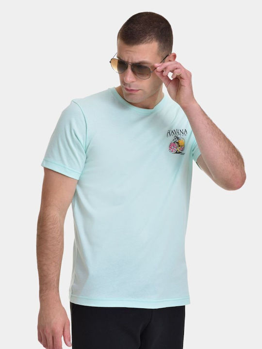 Target T-shirt Bărbătesc cu Mânecă Scurtă BLUE