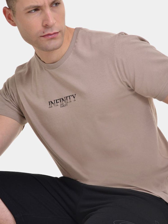 T-shirt Μπεζ