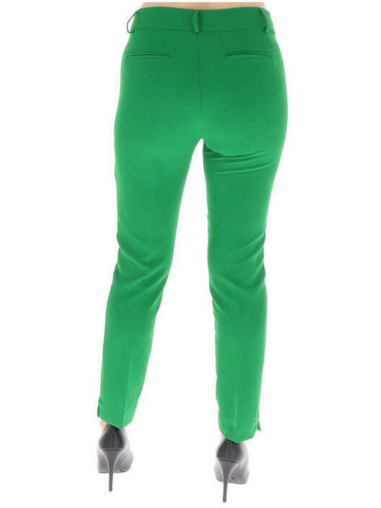 Sol Wears Women Women's Fabric Trousers Green