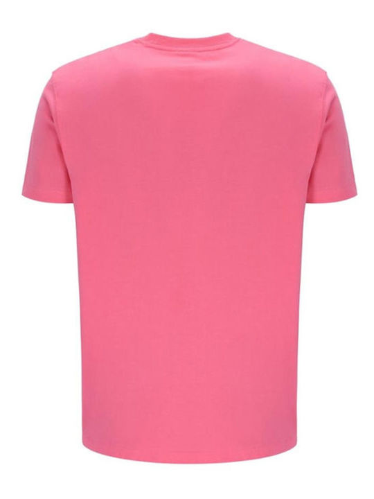 Russell Athletic T-shirt Bărbătesc cu Mânecă Scurtă fuchsia