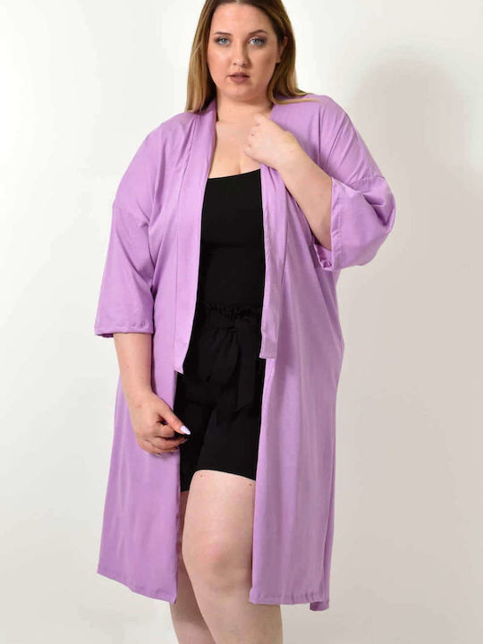 First Woman Damen Kimono Lila