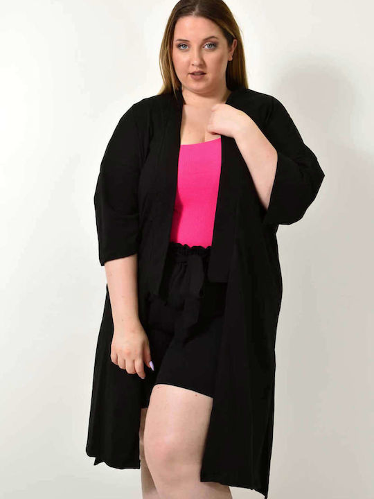 First Woman Damen Kimono Black