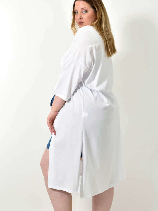 Damen Kimono white