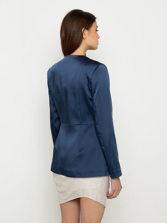 Toi&Moi Women's Blazer Navy Blue