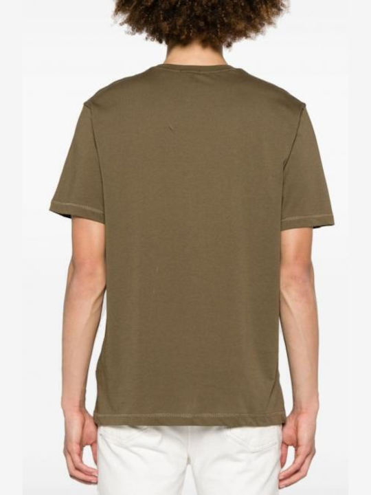 Hugo Boss Men's Short Sleeve T-shirt Khaki