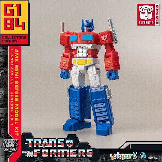 Yolopark Transformers Generation One Amk Mini Series Plastic Model Kit Optimus Prime 12 Cm