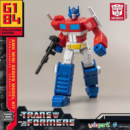 Yolopark Transformers Generation One Amk Mini Series Plastic Model Kit Optimus Prime 12 Cm