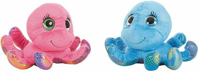 BigBuy Plush Eyes Χταπόδι Eyes Octopus 35 cm (Various Designs) 1pc