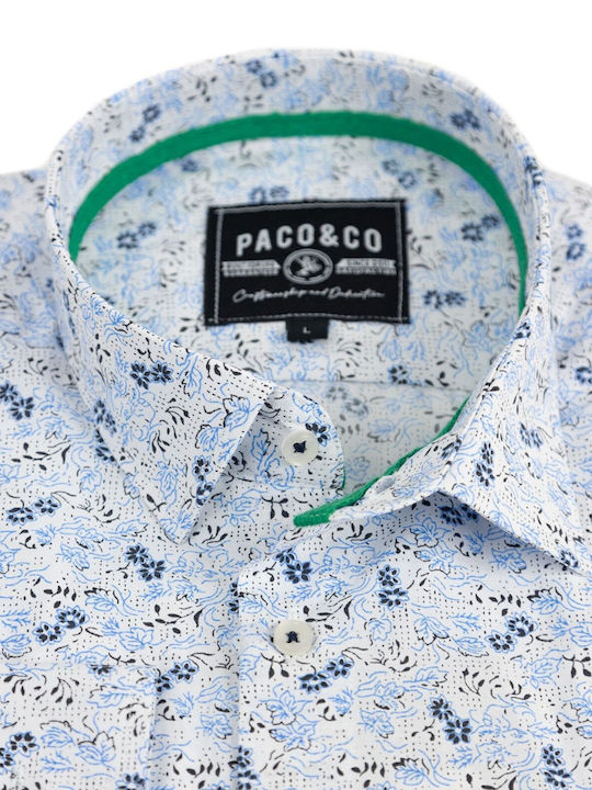 Paco & Co Men's Shirt Long Sleeve Silicon