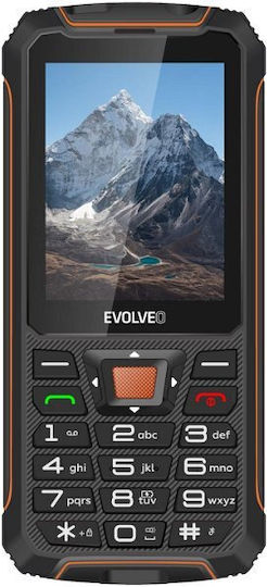 Evolveo StrongPhone Z6 Dual SIM Ανθεκτικό Κινητό με Κουμπιά Μαύρο