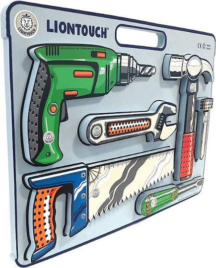 Liontouch Tool Set Electric Drill Hammer Saw Screwdriver Wrench Nail
