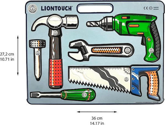 Liontouch Tool Set Electric Drill Hammer Saw Screwdriver Wrench Nail