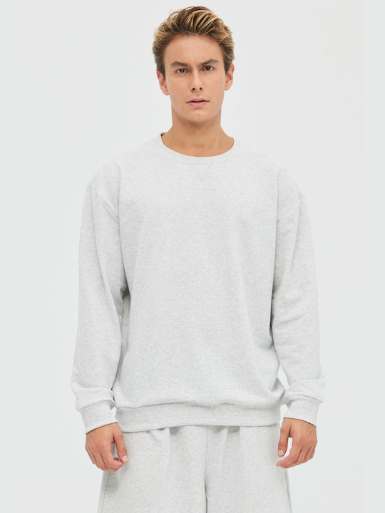 Aristoteli Bitsiani Herren Sweatshirt Light Grey