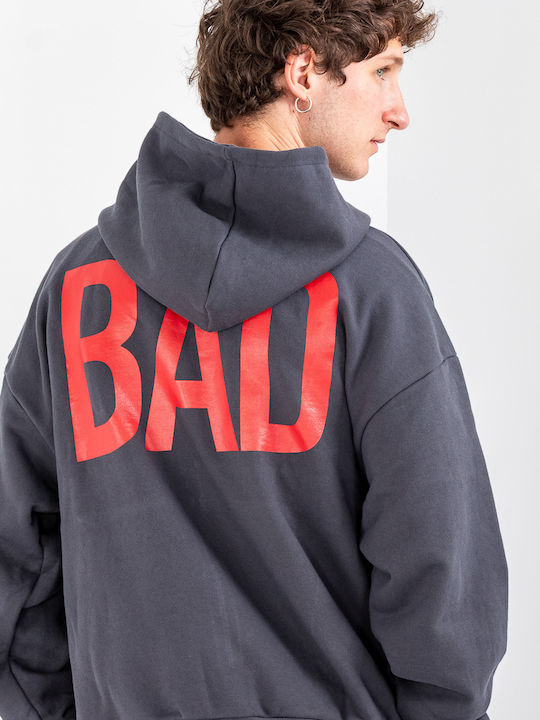 Sweatshirt Für Herren Kapuzenjacke Charcoal