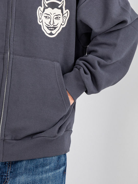 Sweatshirt Für Herren Kapuzenjacke Charcoal