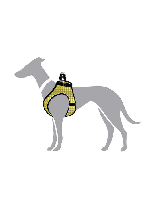 Hunter Σαμαράκι Σκύλου Γιλέκο Harness Hilo Comfort Κίτρινο