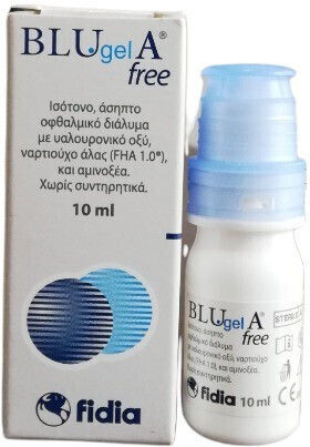 Sooft Italia Blugel A Free Οφθαλμικές Σταγόνες 10ml