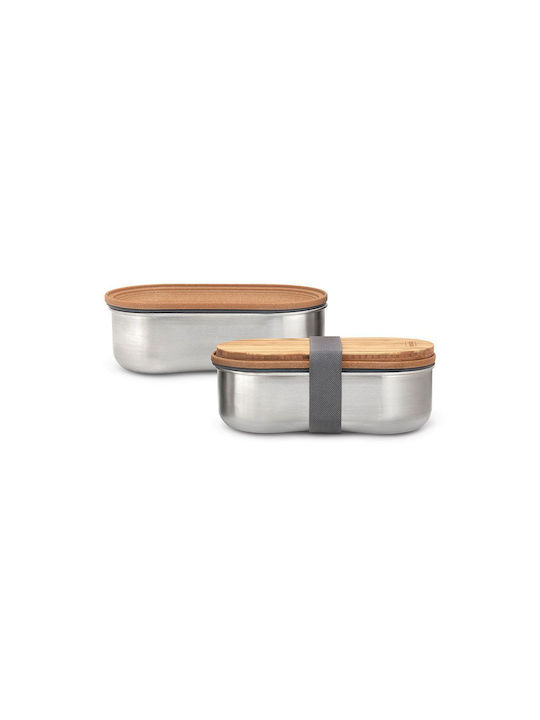 Black+Blum Lunchbox Inox Silber 16cm 2Stück