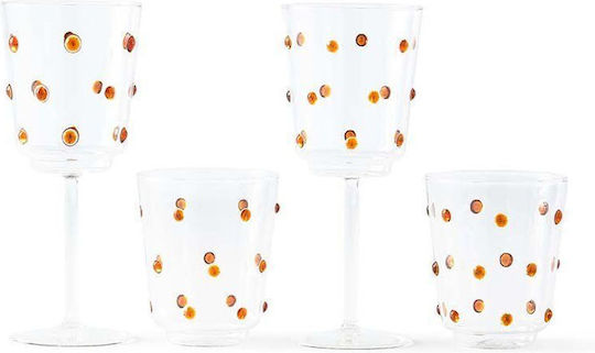 Pols Potten Set Brillen Weißwein Glas 350ml 2 Stück