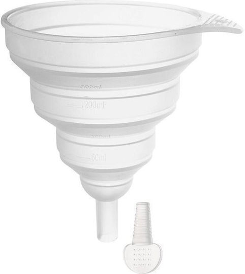 Orion Kemp Nálevka Silikon 12 Cm Skládací + Špunt