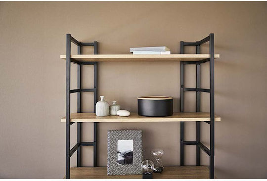 Yamazaki Кутия за Обща Употреба с Капак Стъклена Черна 22x11x22см 1 Брой