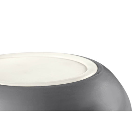 Hunter Ceramic Bowl Food & Water for Dog & Cat 310ml in Gray Color