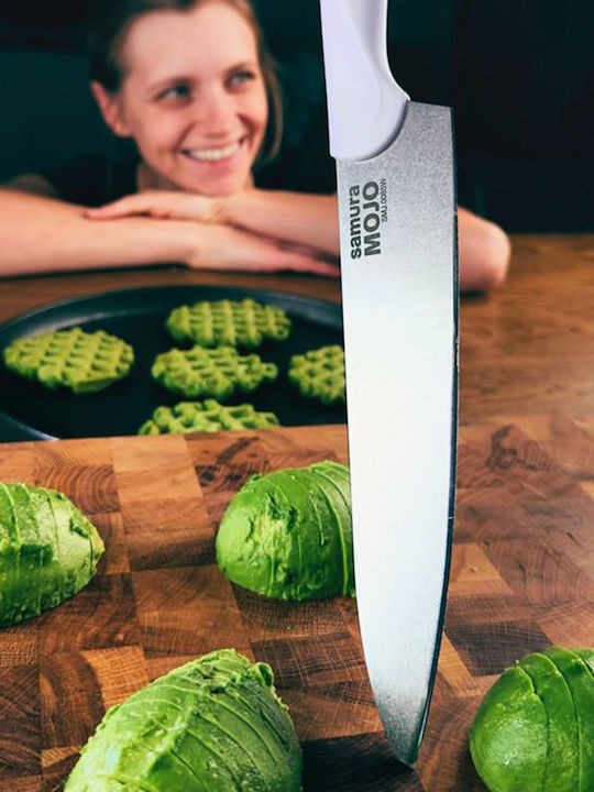 Samura Mojo Knife Set with Base from Stainless Steel 5 Pieces
