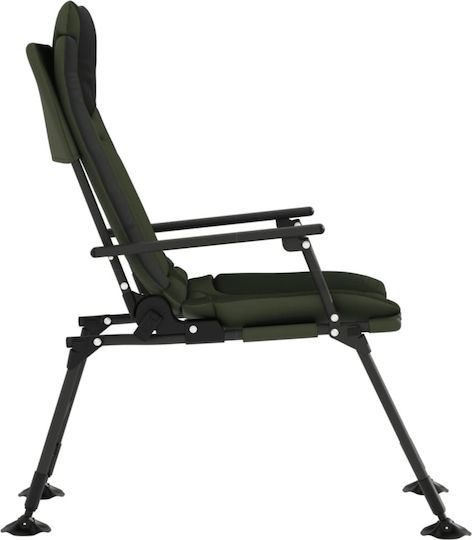 vidaXL Lounger-Armchair Beach Green 61x92x100cm
