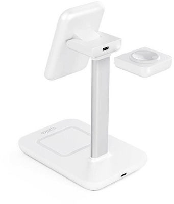 Epico Magsafe Charger 23W White (3in1)