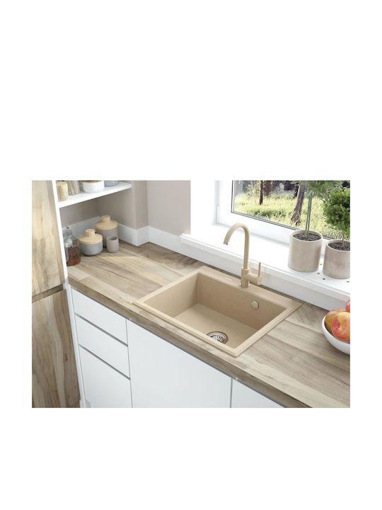 Deante Kitchen Faucet Counter Beige