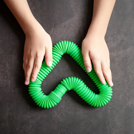 Fidget Tube Plastic 10 bucăți Multicolor