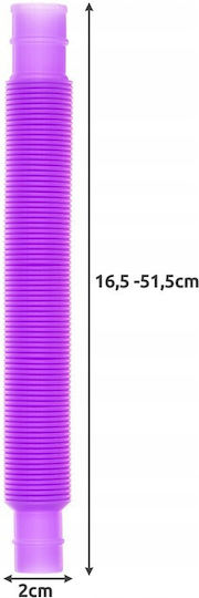 Fidget Tube Plastic 10 bucăți Multicolor