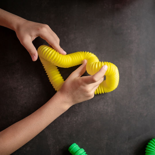 Fidget Tube Plastic 10 bucăți Multicolor