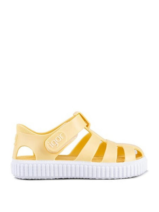 Kinder Strand-Schuhe Gelb